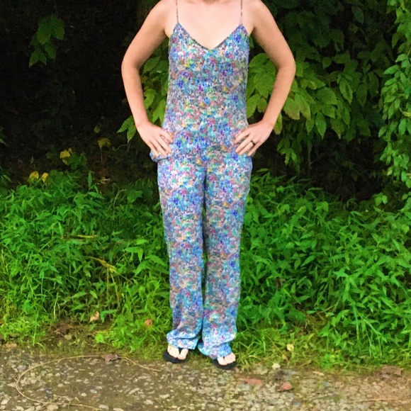 Zara Pants - Zara Floral Jumpsuit Pants Romper One-Piece Outfit